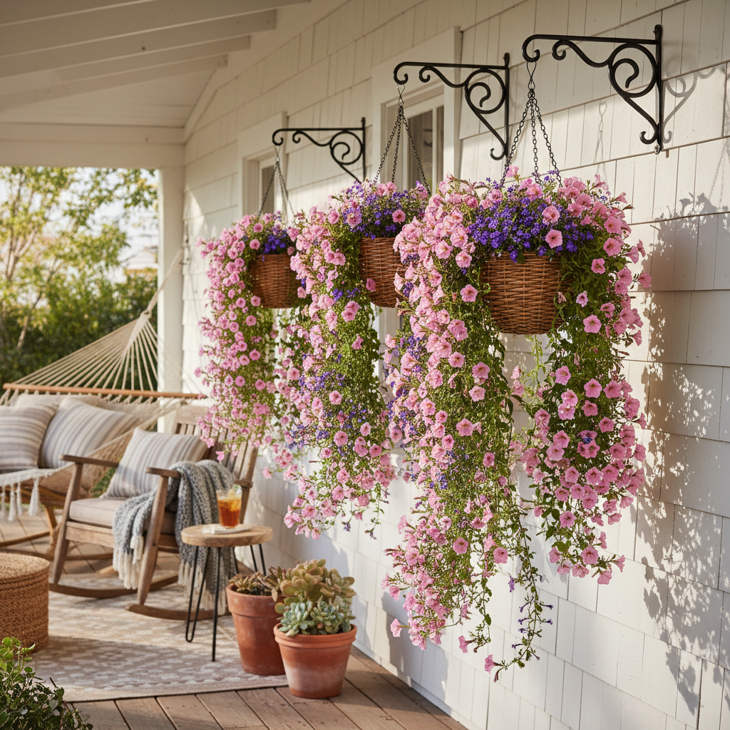 Hanging Plant Bracket Porch Display Ideas for Small-Space Gardeners: What Actually Works in a Compact Outdoor Area