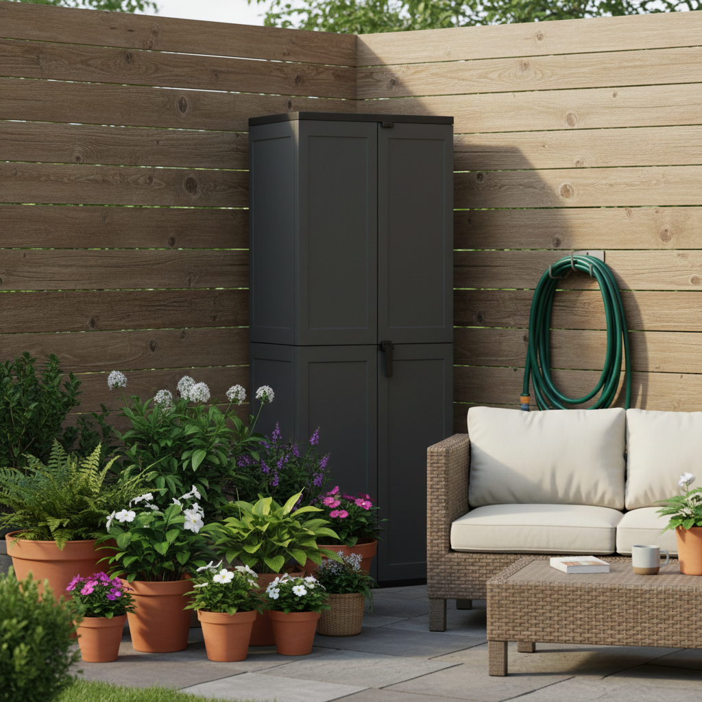 Waterproof Storage Cabinet for Backyard Organization You Only Need Once: Weathering Over Time, Not Weekend Warrior Regret