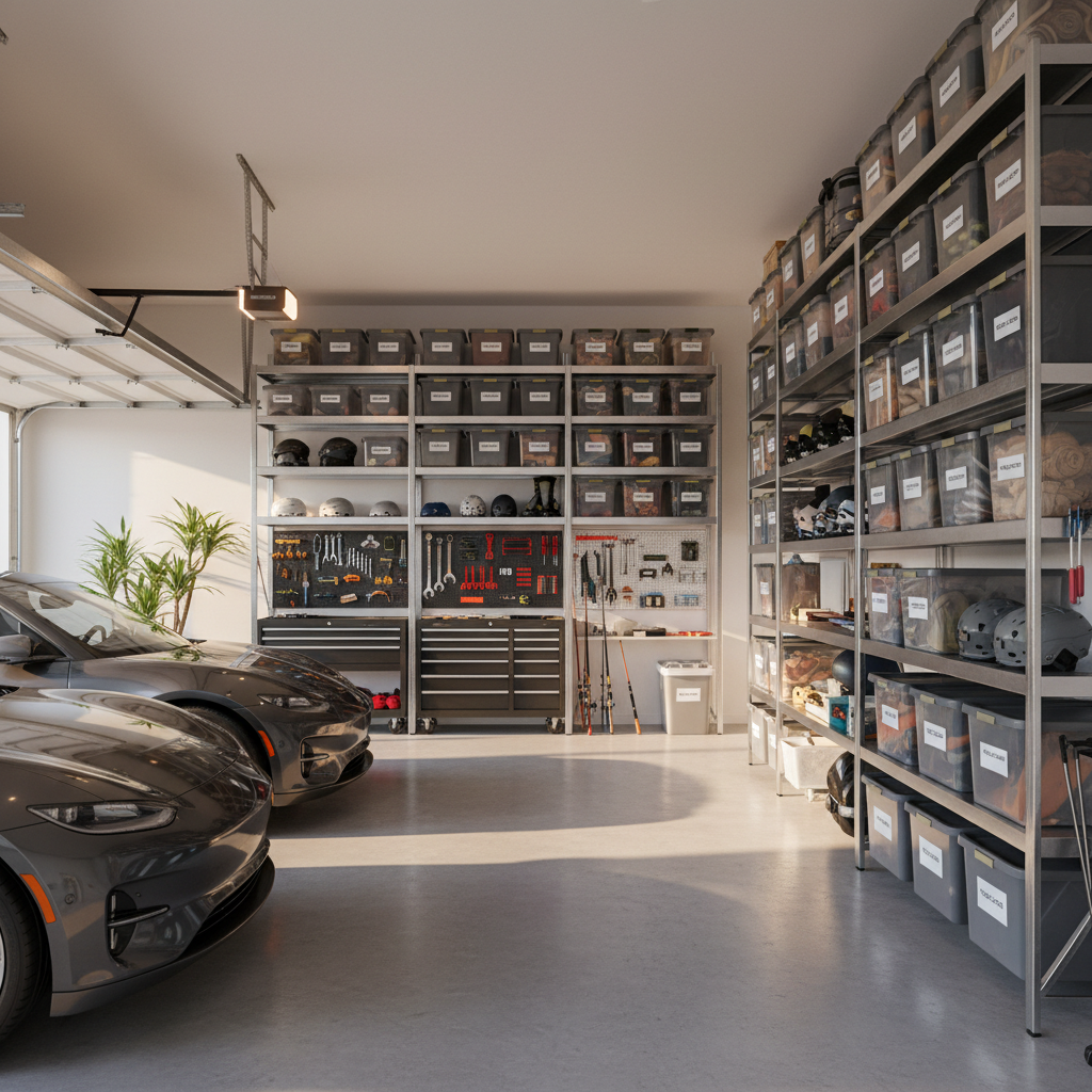 Heavy Duty Garage Shelving Metal Rack Organization in Your Garage: A Room-by-Room Guide to Reclaiming Every Square Foot