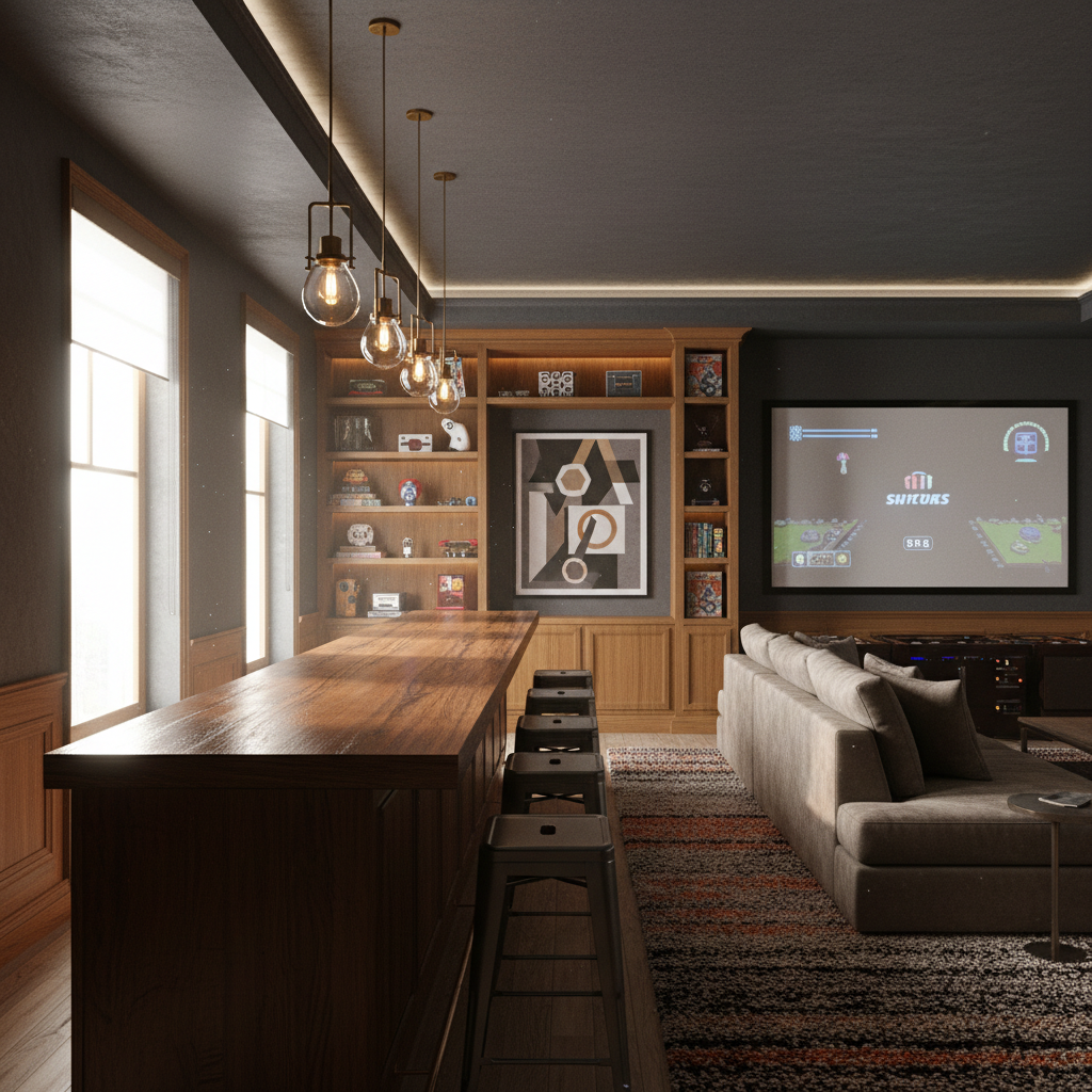 Backless Bar Stools for Game Room Decor: What Actually Works in a Real Entertaining Space