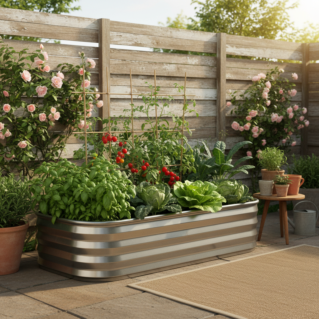 Galvanized Raised Garden Bed Vegetable Growing Tips, Decoded: How to Choose the Right Setup for Small Backyards, Balconies, and Beginner Gardens