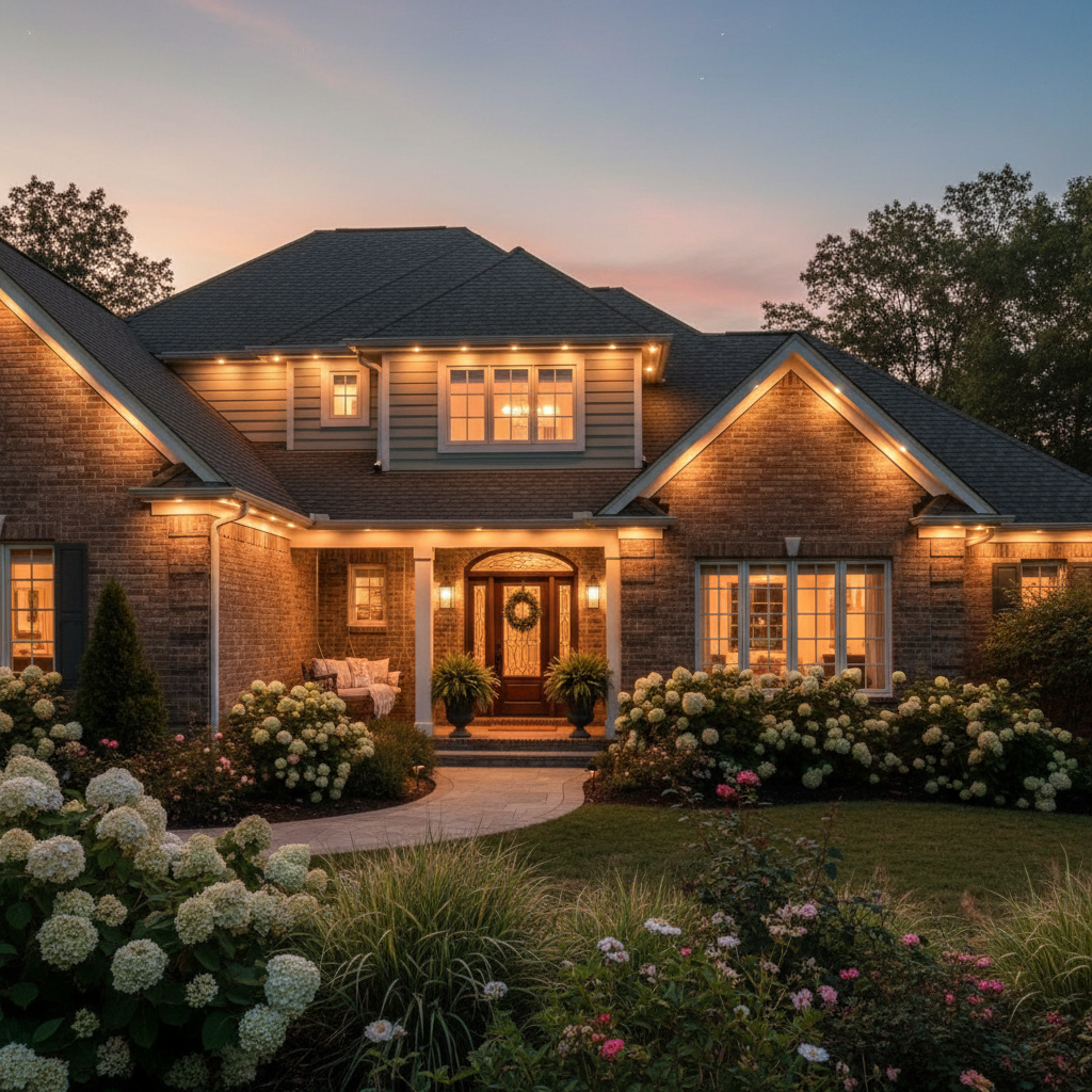 Splitting Outdoor Lighting by Job: When Seasonal Decorating and Year-Round Home Exterior Coverage Need Different Design Specs