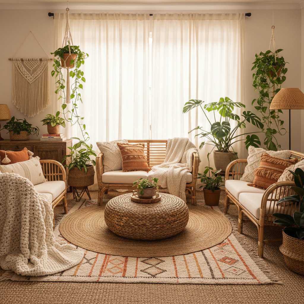 Your First 3 Months With a Seagrass Ottoman in a Boho Living Room: Real Results to Expect, Early Issues to Fix
