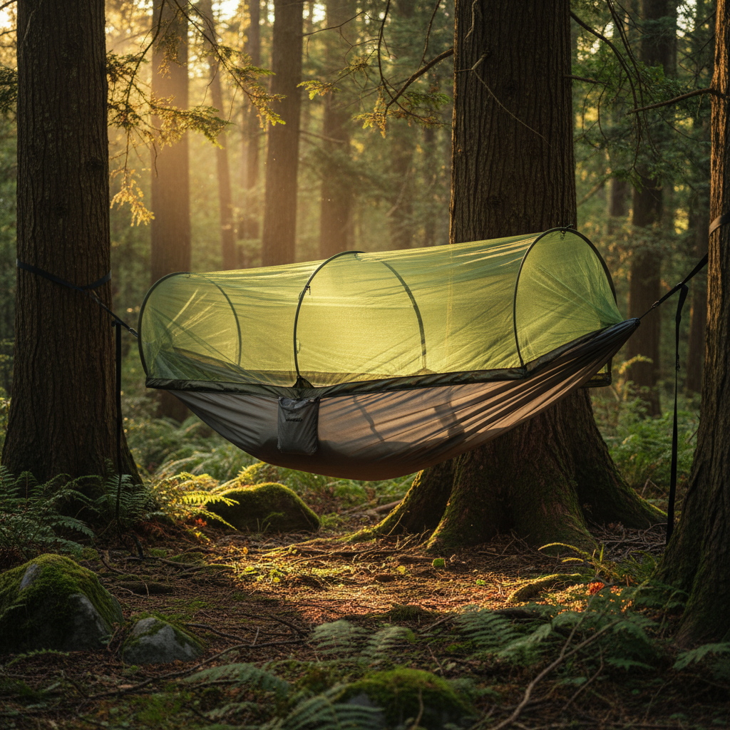 Camping Hammock with Mosquito Net Setup for Backpackers: What Actually Works in Real Backcountry Conditions
