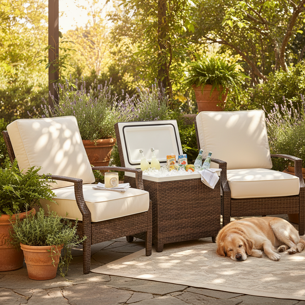 Before Your Next Backyard Gathering: How a Patio Cooler Side Table Changes the Whole Setup