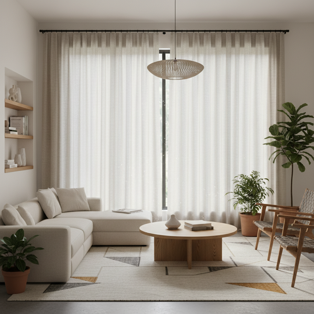Curtain Rod Window Treatment Decisions That Actually Shape the Modern Look of a Room
