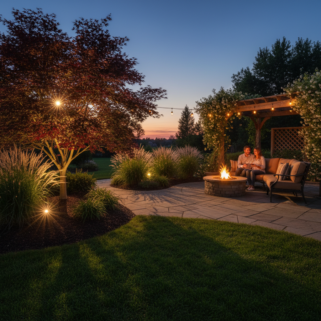 The Gap Between a Glowing Garden and a Dark Yard: Matching Solar Spot Lights to Real Landscape Ideas