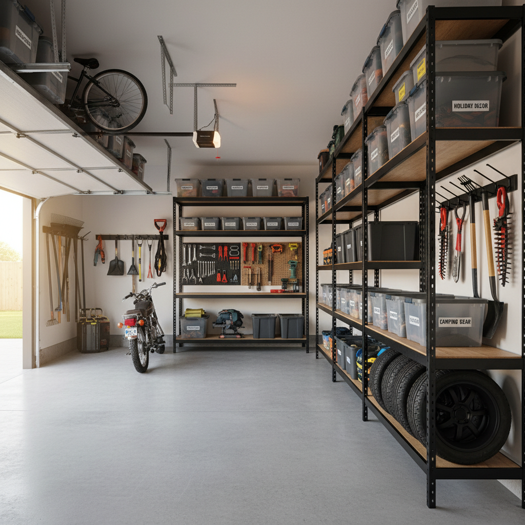 What 3,400 Pounds of Shelf Capacity Actually Means for Your Real Garage Organization Setup