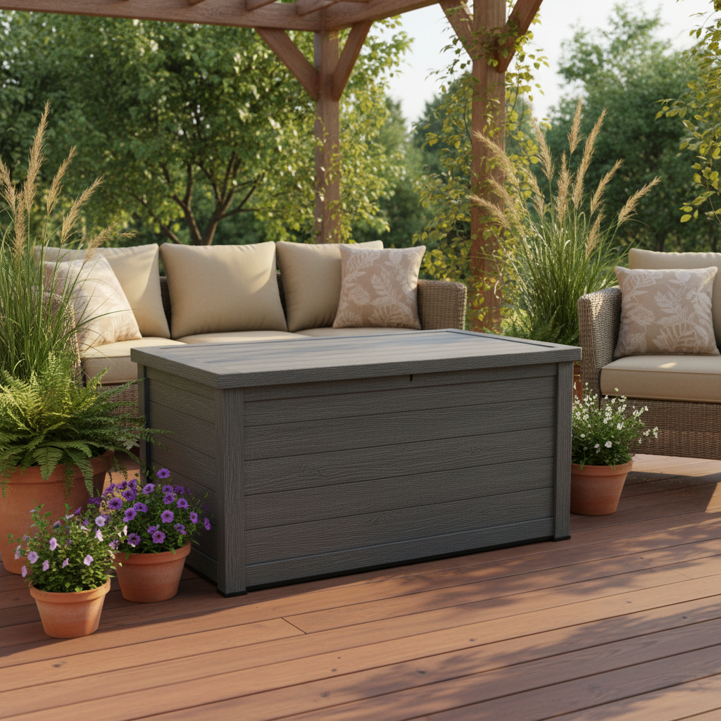 Patio Storage That Survives a Rainy Season: How to Read a Waterproof Deck Box Before You Buy