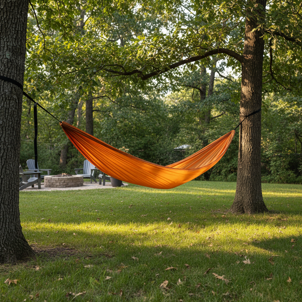 What Nobody Tells You About Nylon Camping Hammock Setup Between Backyard Trees