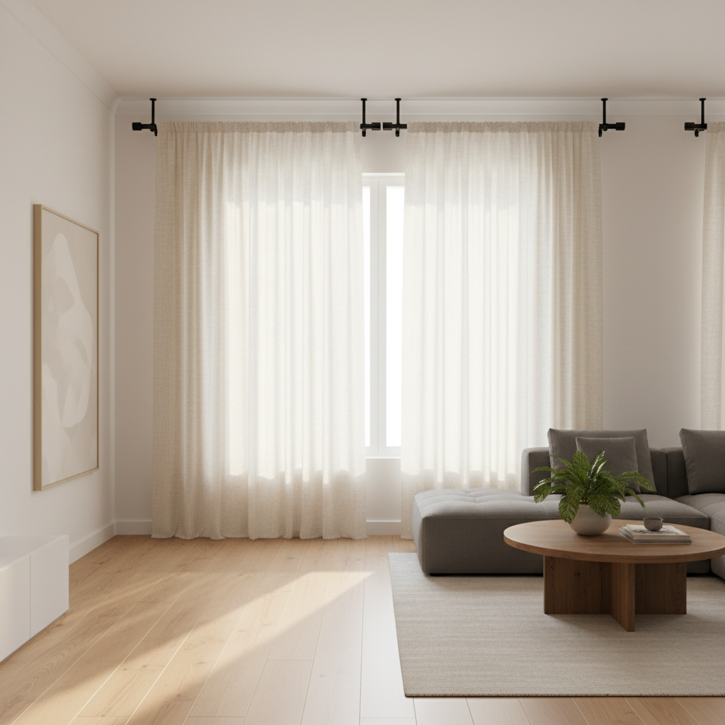 How One Measurement Mistake Turns Black Adjustable Window Curtain Rod Installation Into a Weekend Project
