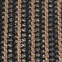 Eden's Decor Straight Flat-Edged Sun Shade Sail Rectangular 18' x 22' Brown - Image 8