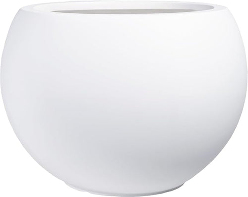 10 H x 14" Dia Round Fiberstone Planter by Panlaolao