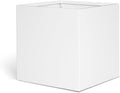 White Steel Planter Square Outdoor Planters Galvanized Steel Planter Box 26 by GZGNEEVL