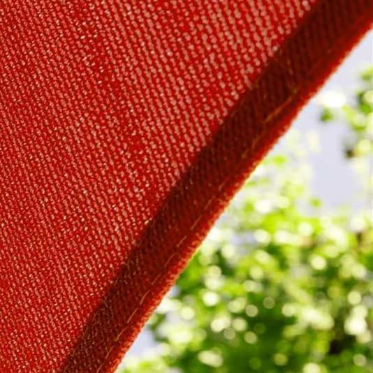 Amgo Custom Size 24' x 24' x 24' Red Triangle Sun Shade Sail UPF50+ AGTAPRT12 - Image 9