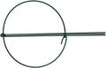 Plant Support Cages 10 Pack, 10-Inch Green Steel Rings, 16-Inch Legs