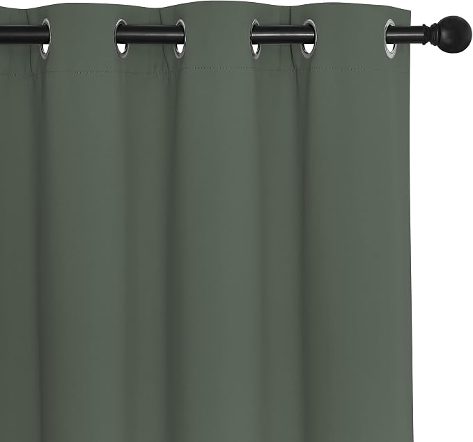 NICETOWN Blackout Sliding Glass Door Curtains, Room Darkening Thermal Insulated - Image 7