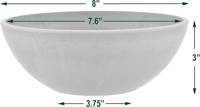 PSW M20TP Garden Bowl, Planter Bowl, Centerpiece Bowl, Fairy Garden Planter 8 - Image 4