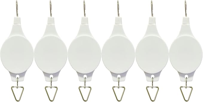 Pack Plant Hook Pulley, Retractable Plant Hanger Easy Reach Hanging Flower by Lythor