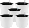 5 Pack 7 Inch Self Watering Planter by HEIHAK