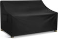WLEAFJ Patio Sofa Cover Waterproof, Outdoor Loveseat Cover, Heavy Duty Outdoor by WLEAFJ