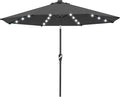 ABCCANOPY 10FT Durable Solar Led Patio Umbrellas by ABCCANOPY