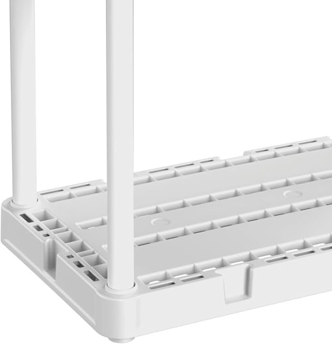 Gracious Living 3 Pack Light Duty Storage Shelves, Knect-A-Shelf 3-Shelf - Image 9
