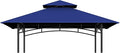 Grill Gazebo Replacement Top, 5 * 8 Outdoor BBQ Top Cover, Double Layer BBQ by COVBOARD