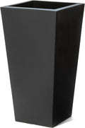 Step2 Tremont Tall Square Tapered Planter, Indoor/Outdoor Plants, Efficient by Step2