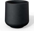 Kante 15.3" Dia Round Concrete Planter, Outdoor Indoor Large Plant Pots by Kante