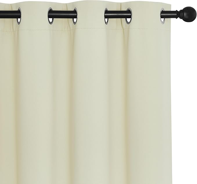 NICETOWN Blackout Curtains for Sliding Glass Door Room Divider Noise Reduce - Image 7