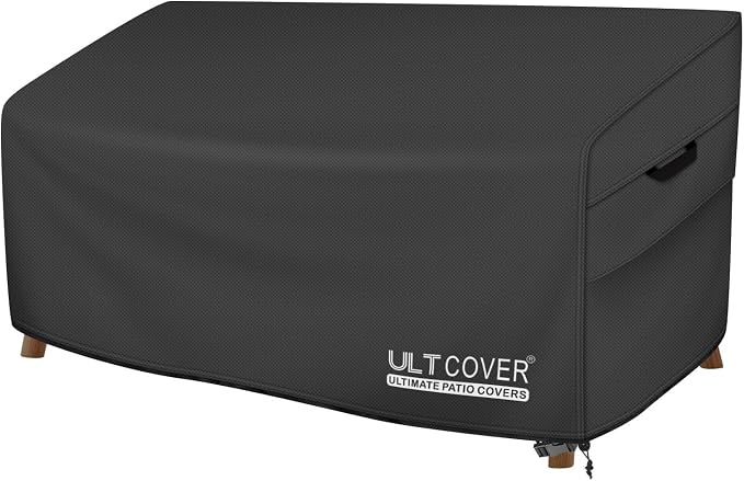 ULTCOVER Patio Furniture Sofa Cover 60W x 35D x 35H inch Waterproof Outdoor by ULTCOVER