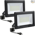200W LED Flood Lights Outdoor, 6500k Daylight White Outdoor LED Lights by GANGZHIZI