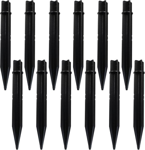 12 Pack 8.3 Inch ABS Ground Spikes by Bonsicoky