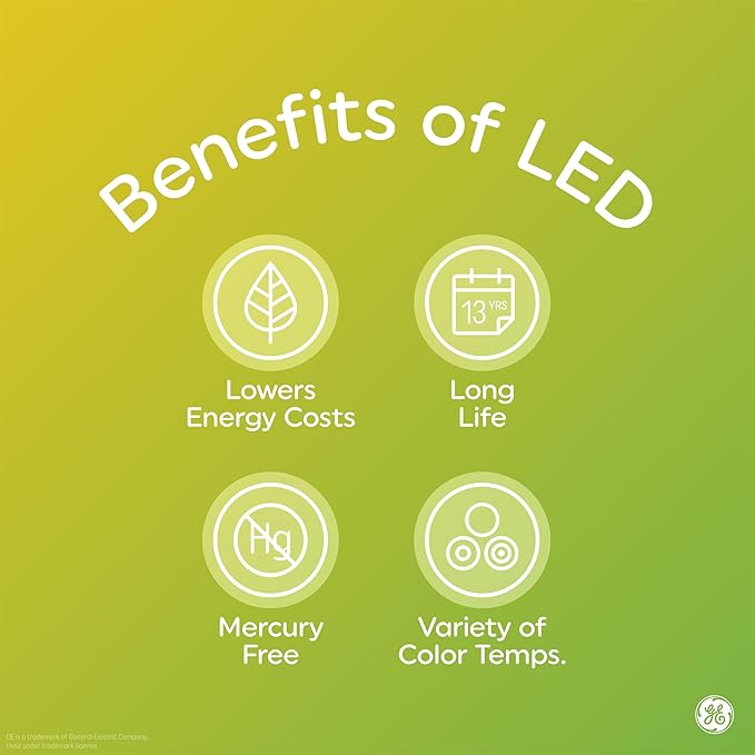 GE LED+ Motion Sensor LED Light Bulbs, PAR38 Outdoor Security Floodlight - Image 8