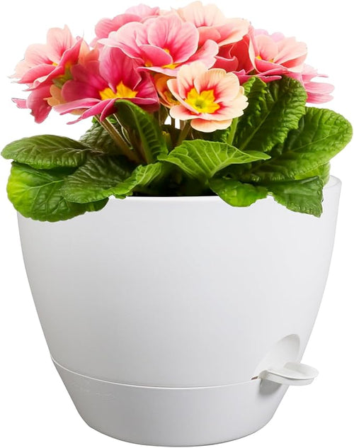 12 inch Large Self Watering Pots by Meowell