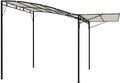 Outsunny 10' x 8' Outdoor Pergola and Patio Gazebo, Extendable Side Awning by Outsunny