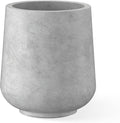 Kante 11.6" Dia Round Concrete Planter, Outdoor Indoor Large Plant Pots by Kante