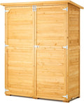 VEVOR Outdoor Storage Shed, Large Wooden Outside Storage Cabinet by VEVOR