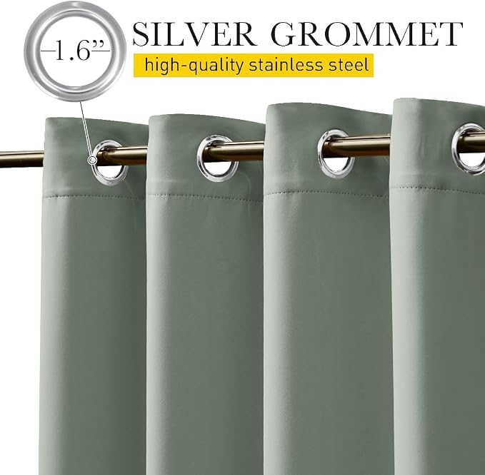 NICETOWN 2 Panels Outdoor Curtains - Image 8