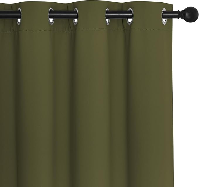 NICETOWN Blackout Curtains 54 Inches Long, Thermal Insulated Room Darkening - Image 7