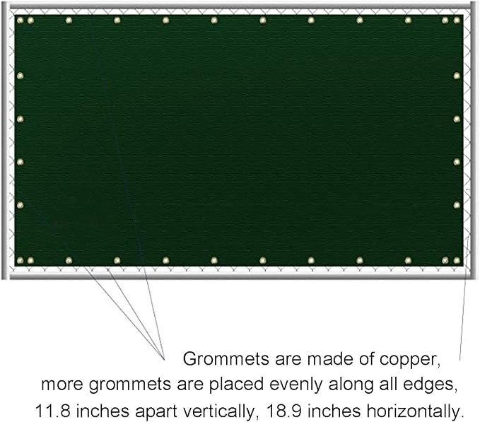 Sunnyglade 5 feet x 150 feet Privacy Screen Fence Heavy Duty Fencing Mesh Shade - Image 5