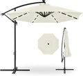 Best Choice Products 10ft Solar LED Offset Cantilever Hanging Market Patio by BestChoiceProducts