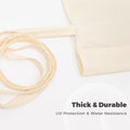 Canopy Replacement Cover for 17x6.8 Ft Pergola, Beige Polyester