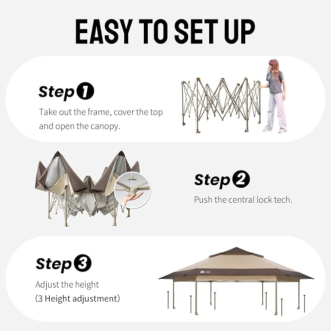 CROWN SHADES 12x12 Pop Up Gazebo - Image 7