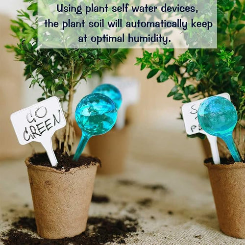 10pcs Plant Self Watering Globe Stakes, Plant Watering Stakes Automatic Plant - Image 2