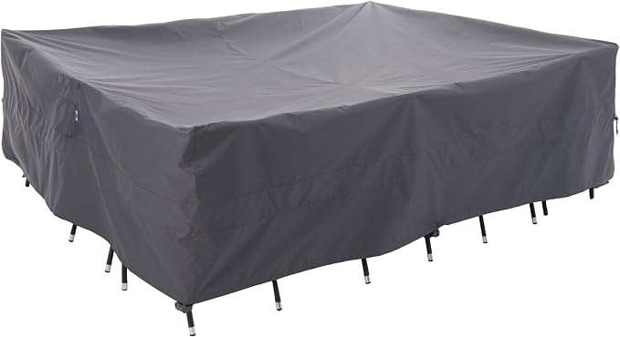 WJ-X3 Extra Large Patio Furniture Set Covers Waterproof, Outdoor Table Cover by WJ-X3