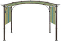 Universal Doubleton Steel Pergola Replacement Cover by Ontheway