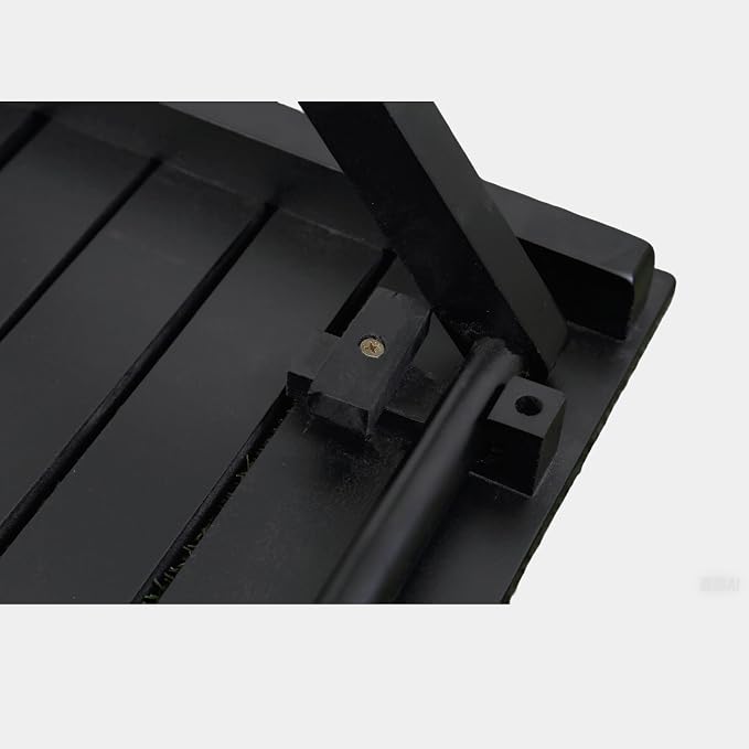 Small Side Table Square Folding, Patio Foldable Wooden End Tables - Image 5