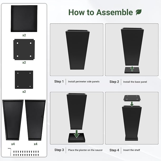 Tall Planters 20" H - Image 9